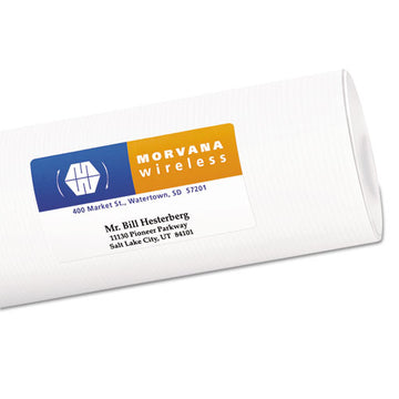 Avery® Vibrant Laser Color-print Labels W- Sure Feed, 2 X 3 3-4, White, 200-pk freeshipping - TVN Wholesale